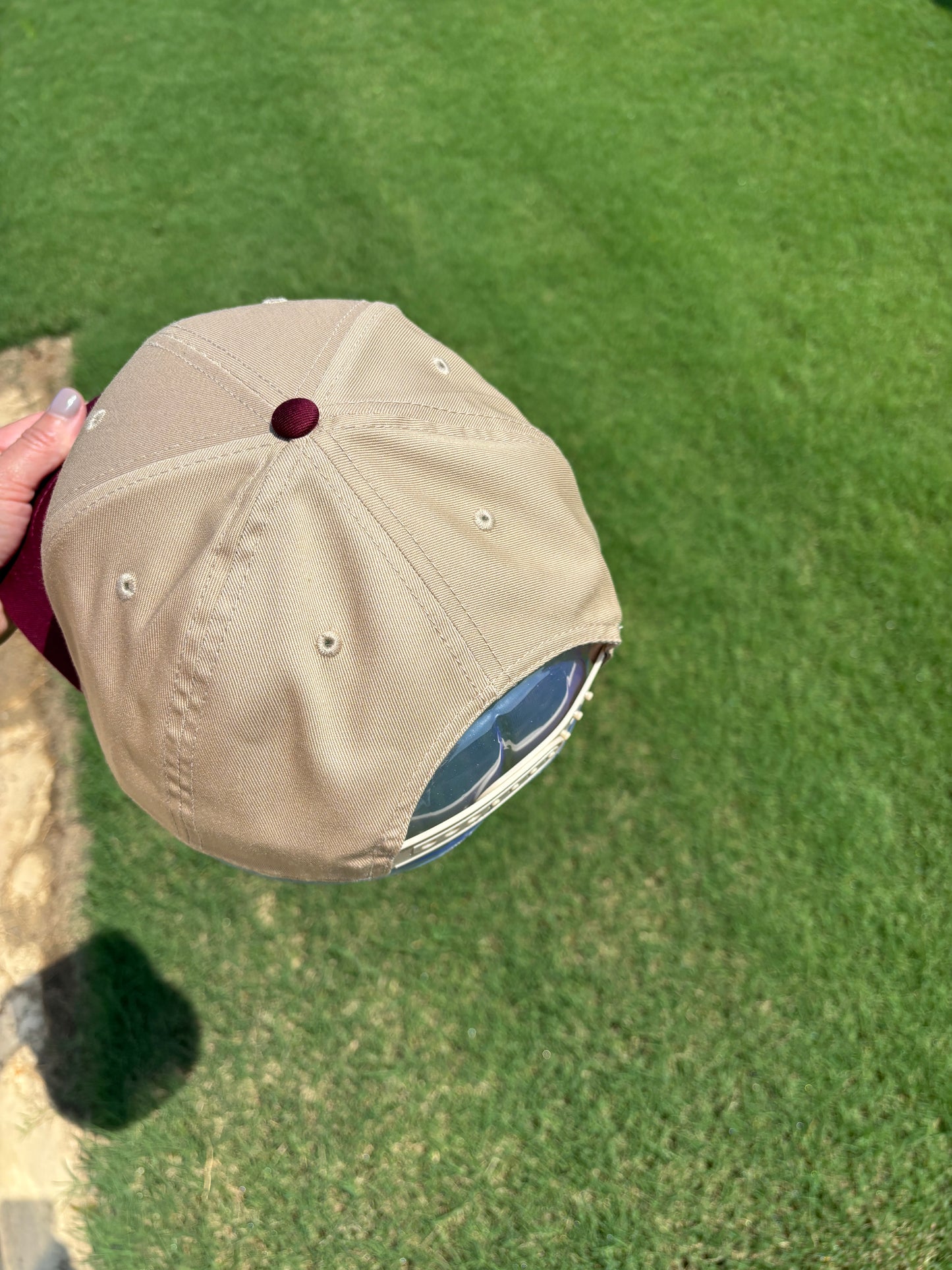 Magnolia Swag Bloom Where You're Planted Flowers Hat with Adjustable Snap Back