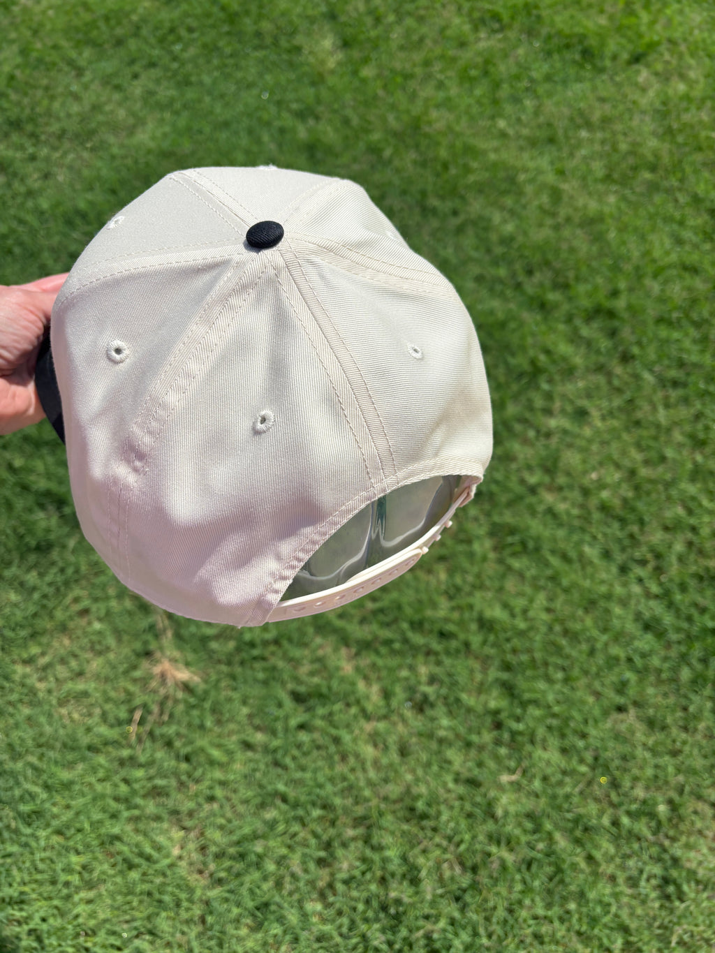After While Crocodile | Canvas Hat with Adjustable Snap Back