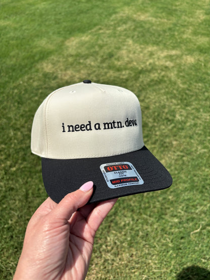 I Need a Mtn. Dew Trucker Hat with Adjustable Snap Back