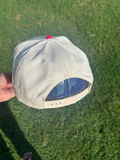Game Day Football Bow Ball Cap Adjustable Snap Back
