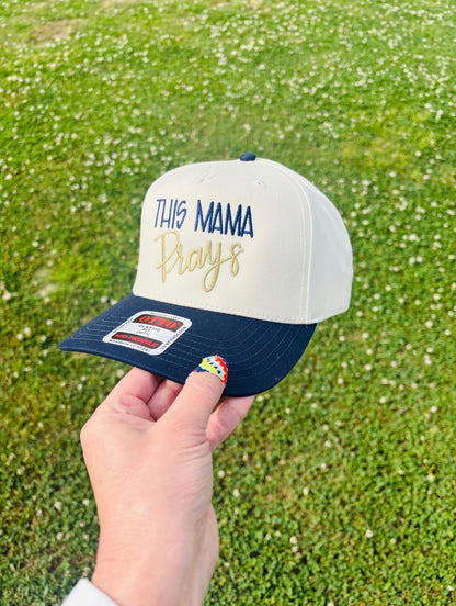 This Mama Prays Ball Cap Adjustable Snap Back