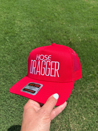 Hose Dragger Custom Embroidered Trucker Hat