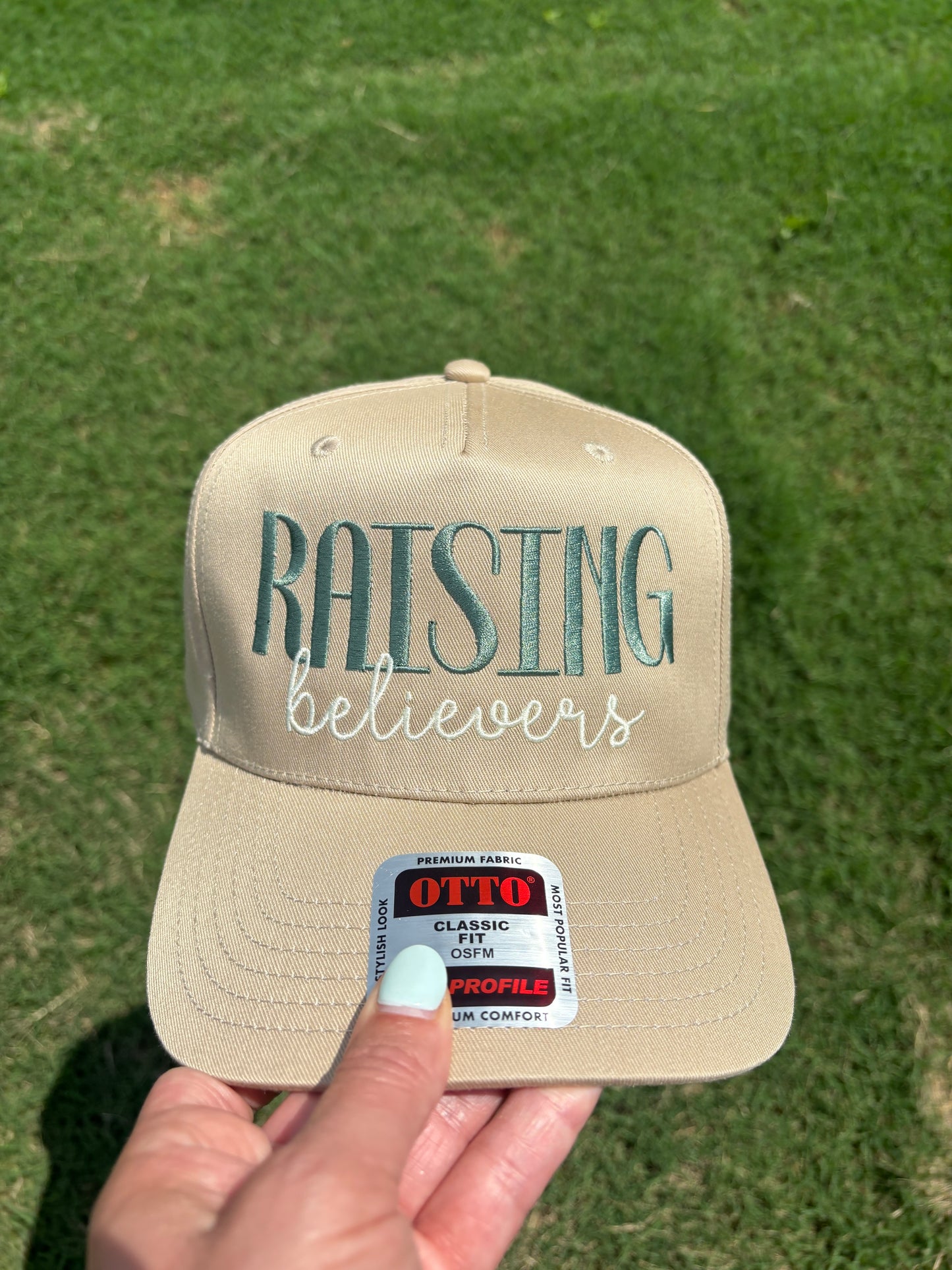 Raising Believers Ball Cap Adjustable Snap Back