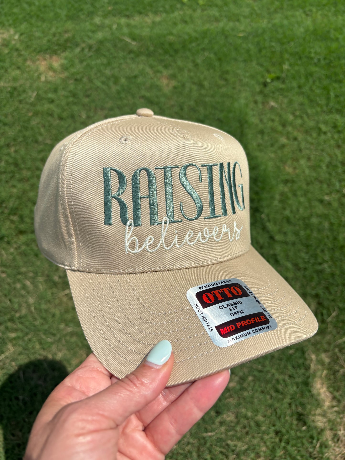 Raising Believers Ball Cap Adjustable Snap Back