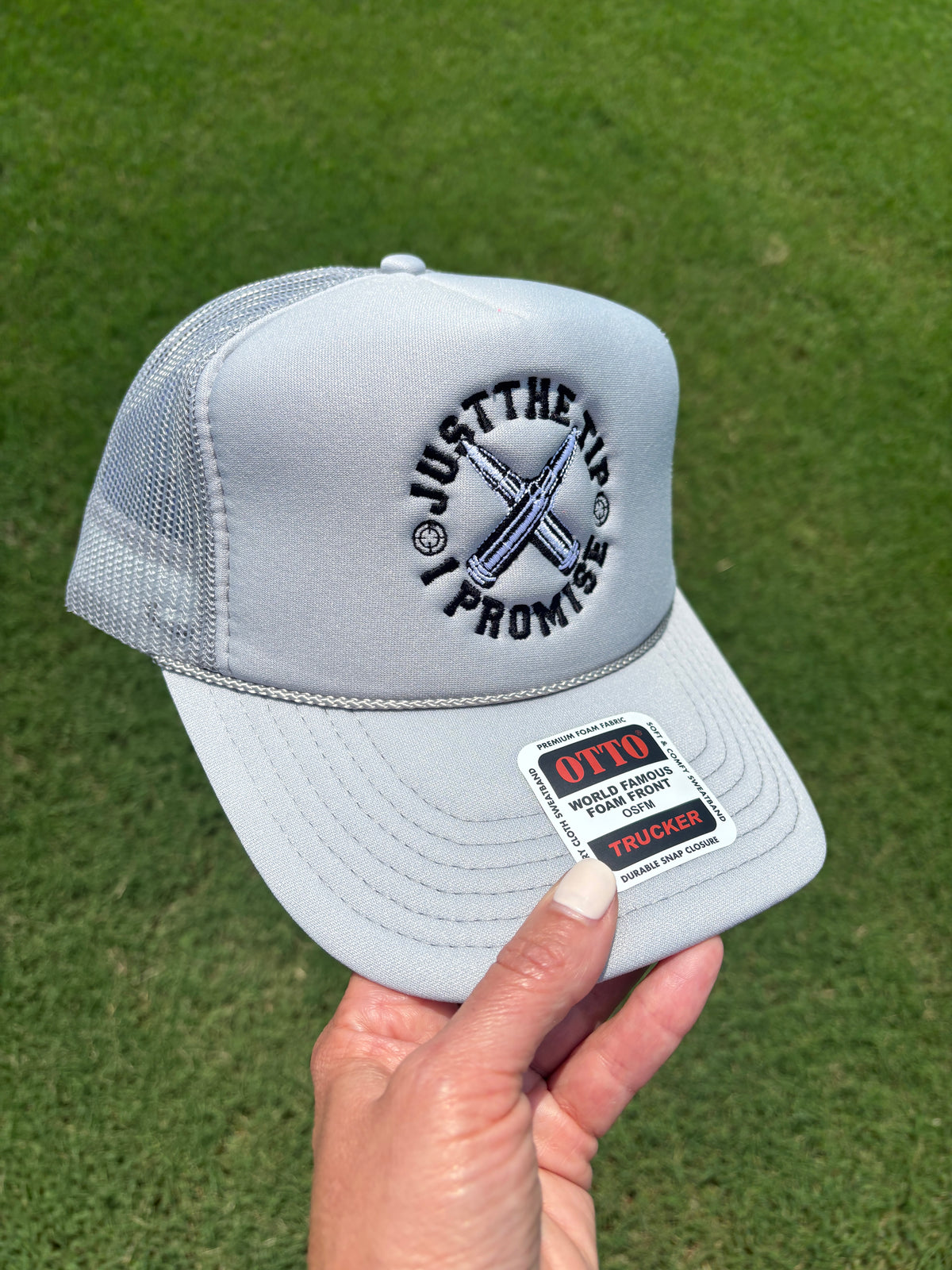 Just The Tip I Promise Foam Front Trucker Hat