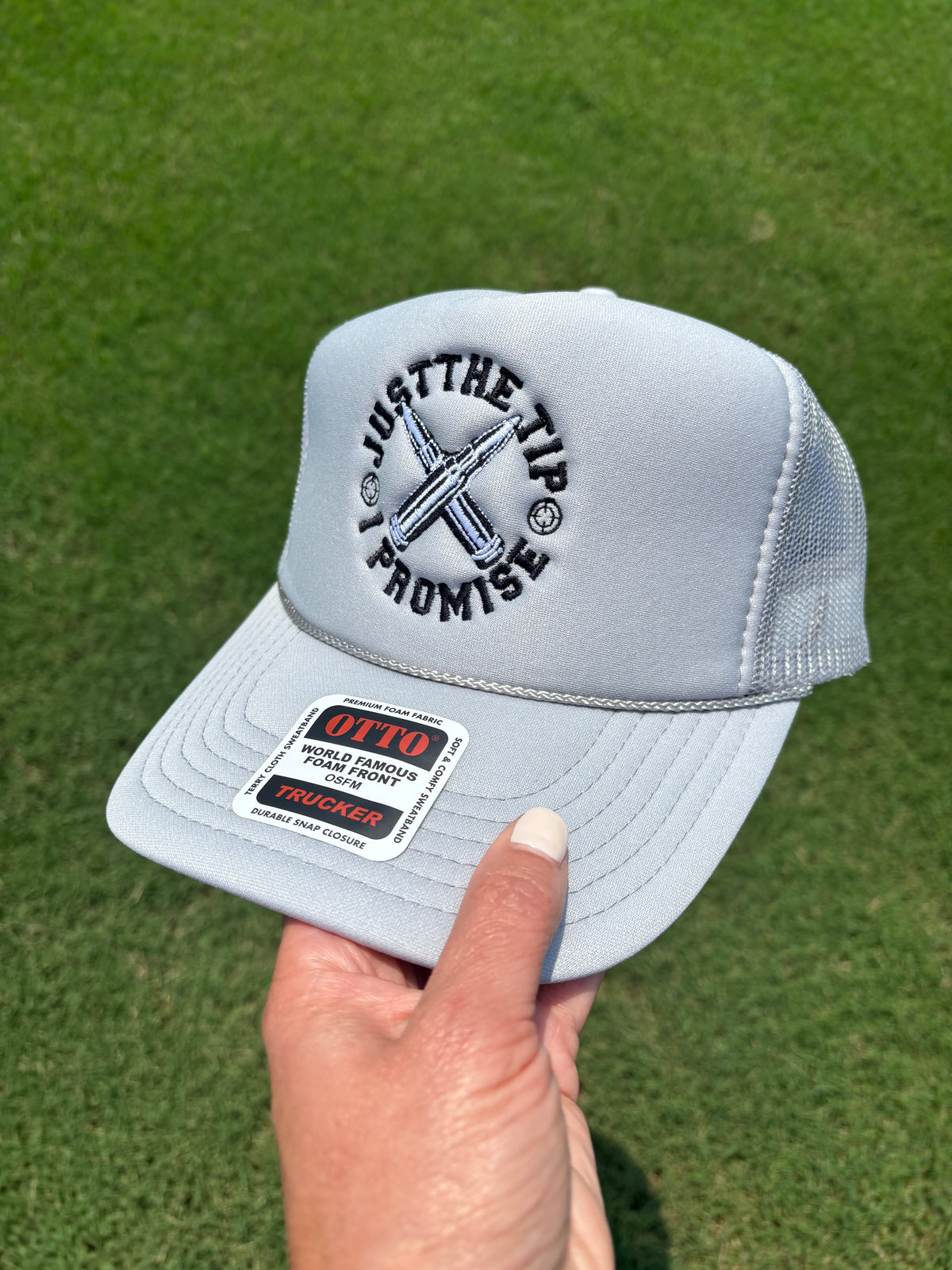 Just The Tip I Promise Foam Front Trucker Hat