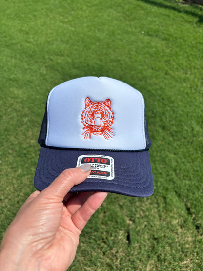 Custom Tiger Head SnapBack Ball Cap