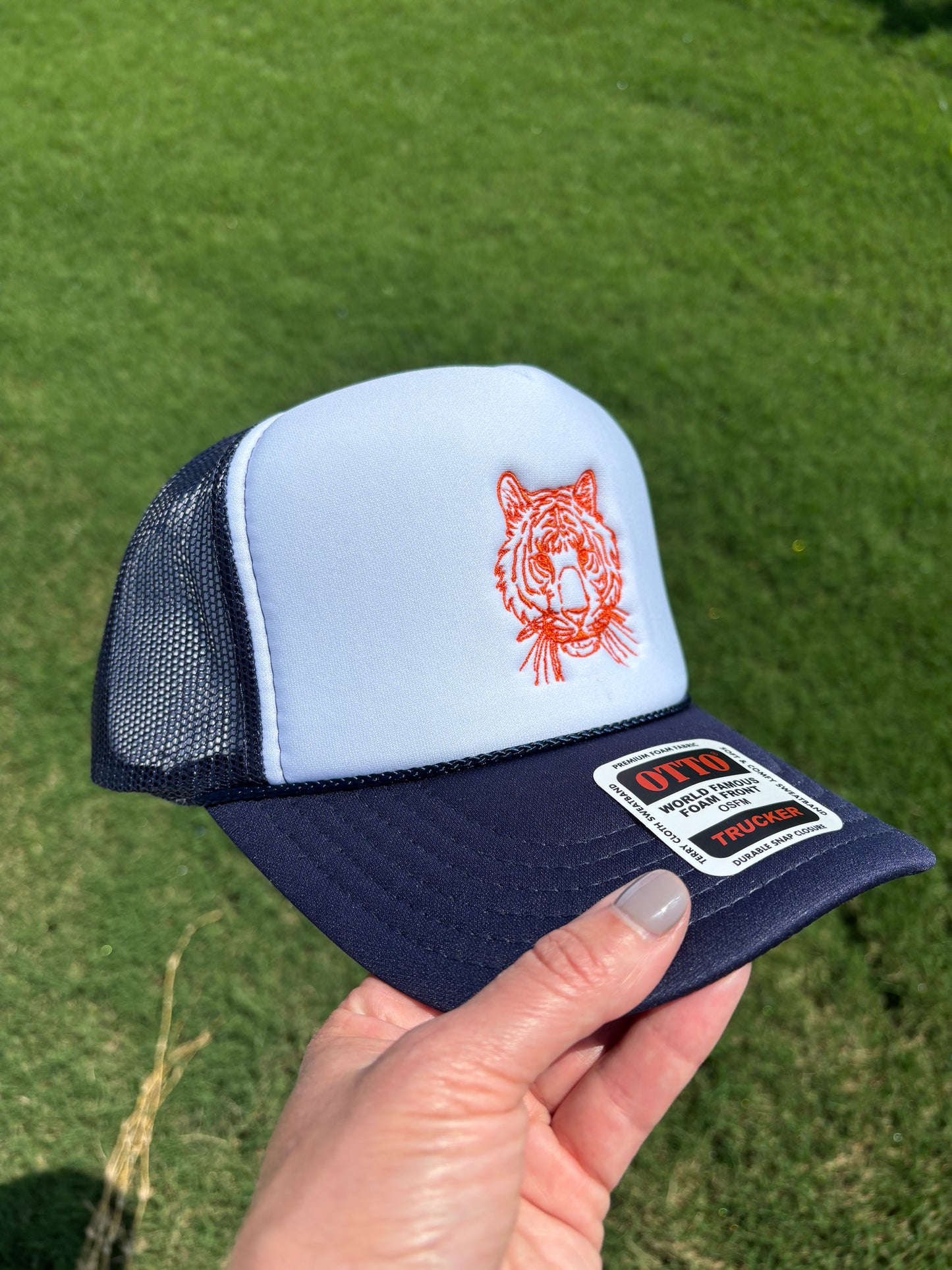 Custom Tiger Head SnapBack Ball Cap