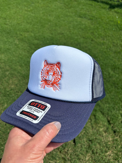 Custom Tiger Head SnapBack Ball Cap
