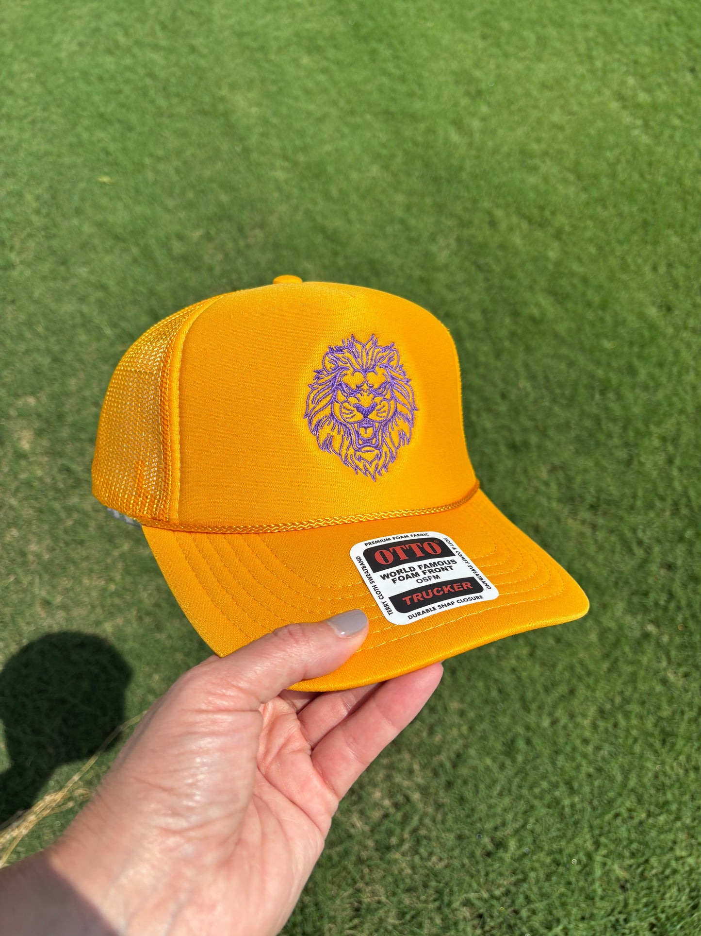 Custom Lion Head SnapBack Ball Cap