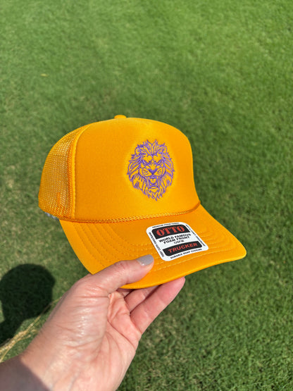 Custom Lion Head SnapBack Ball Cap