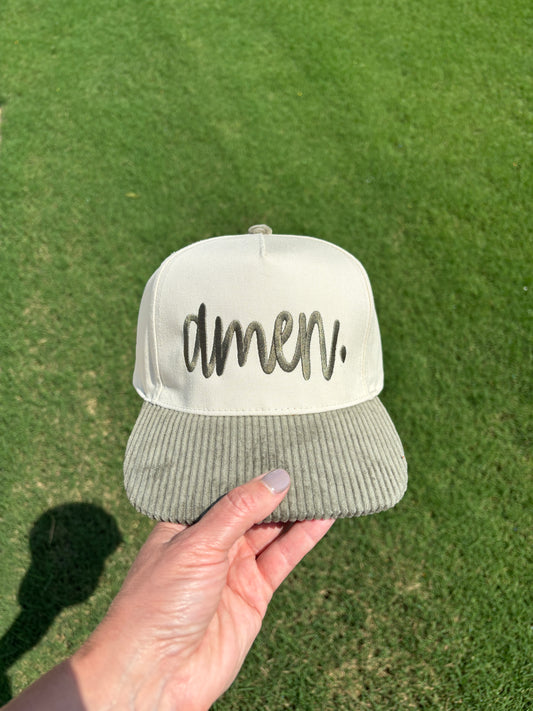 Amen Ball Cap Adjustable Snap Back