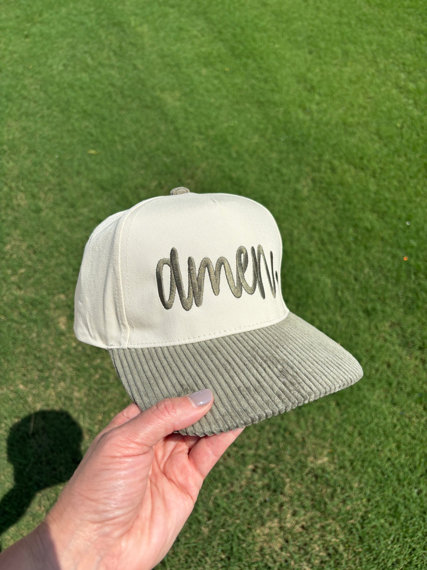 Amen Ball Cap Adjustable Snap Back