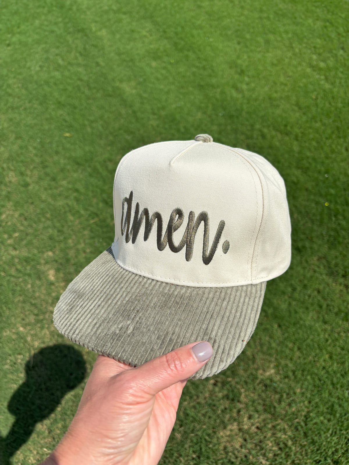Amen Ball Cap Adjustable Snap Back