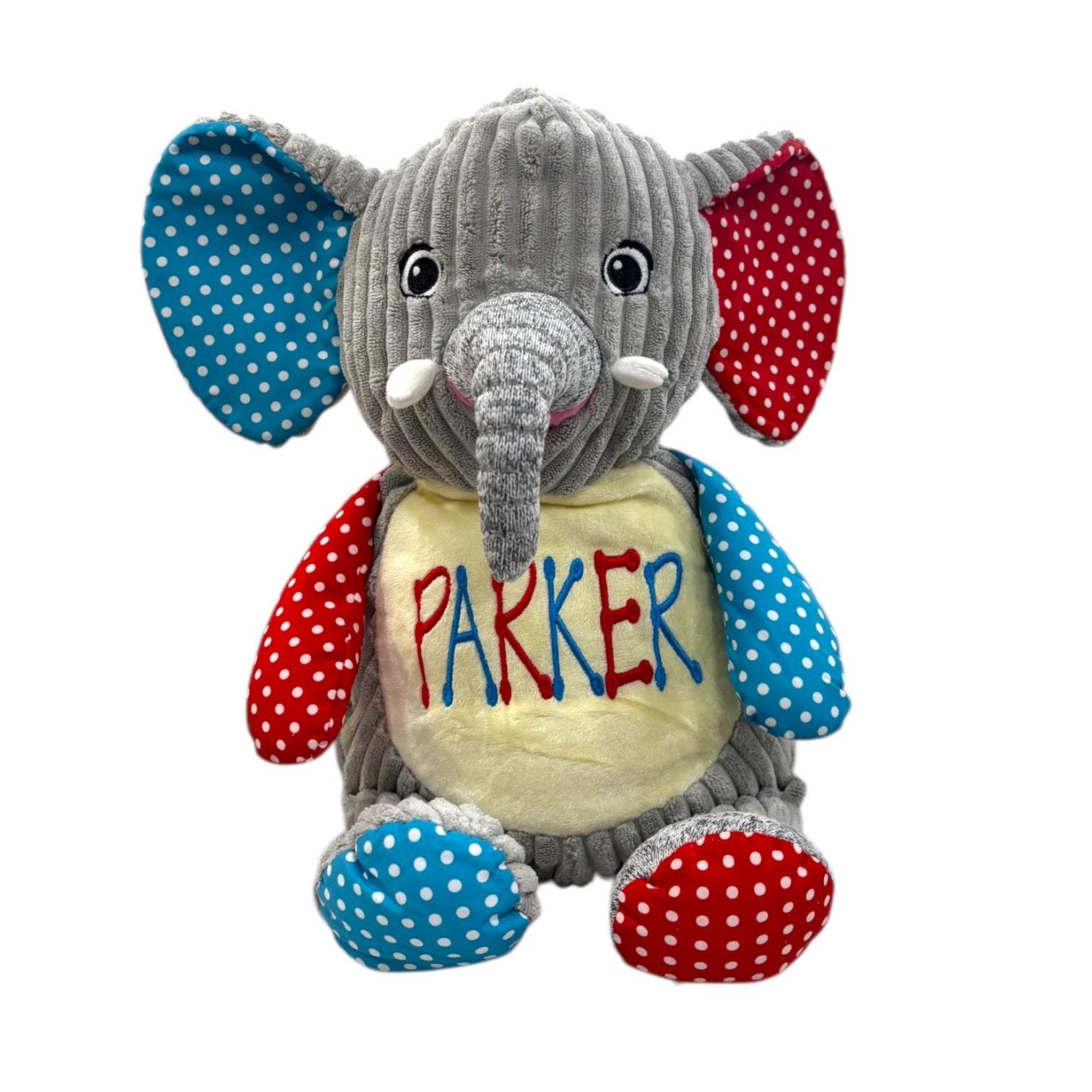 Cubbies Sensory Elephant Your Name Custom Embroidered