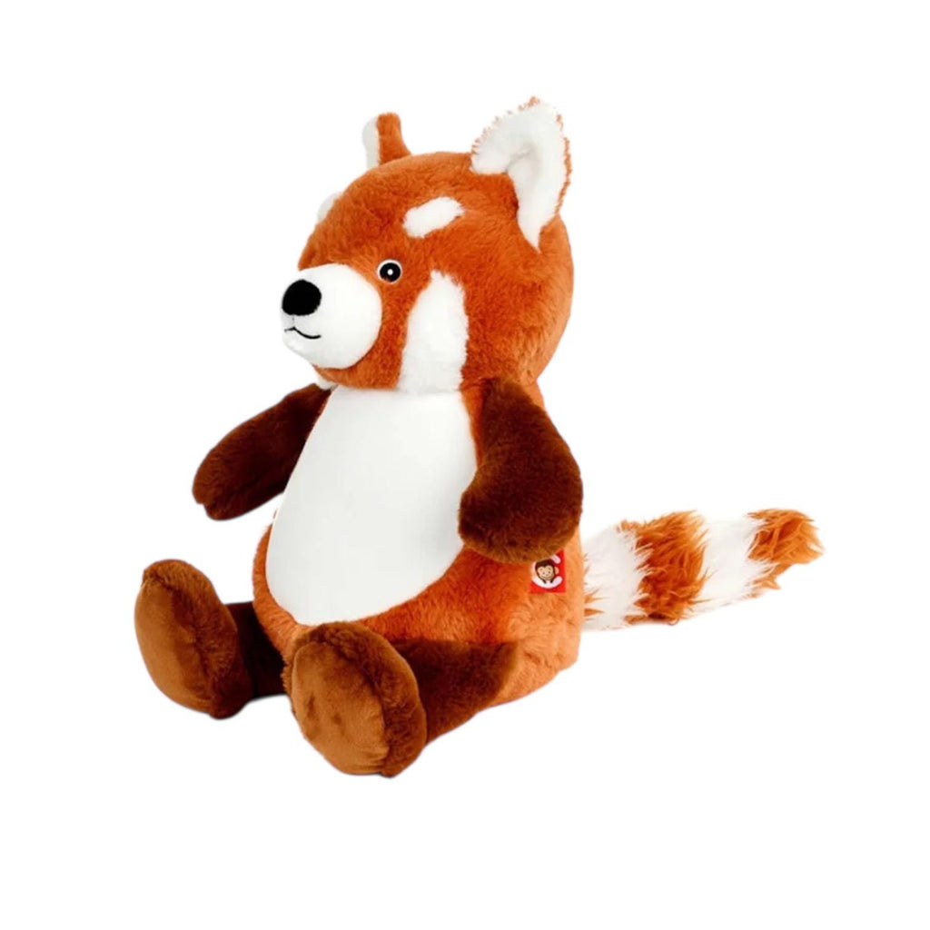 Cubbies Personalized Red Panda Stuffed Animal with Removable Cover Custom Embroidered Name on Belly