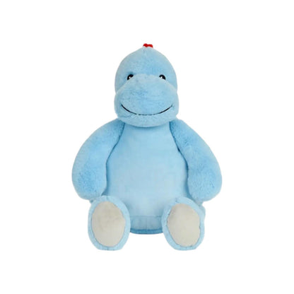 Cubbies Personalized Dinosaur Stuffed Animal with Removable Cover Custom Embroidered Name on Belly