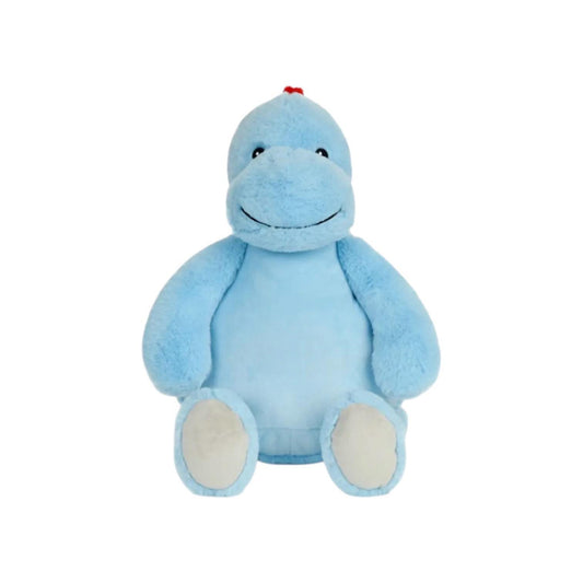 Cubbies Personalized Dinosaur Stuffed Animal with Removable Cover Custom Embroidered Name on Belly