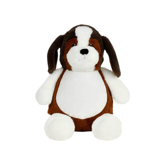Cubbies Personalized Beagle Puppy Stuffed Animal with Removable Cover Custom Embroidered Name on Belly