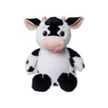 Cubbies Personalized Holstein Cow Stuffed Animal with Removable Cover Custom Embroidered Name on Belly