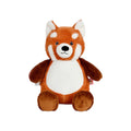 Cubbies Personalized Red Panda Stuffed Animal with Removable Cover Custom Embroidered Name on Belly