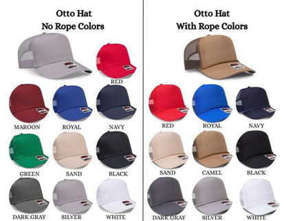 Choose Your Hat Style Dolly Trucker Hat with Adjustable Snap Back