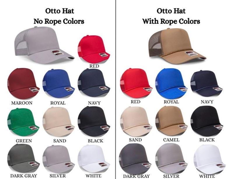 Choose Your Hat Style Camo Duck Waterfowl Hunter Foam Front Rope Trucker Hat with Adjustable Snap Back