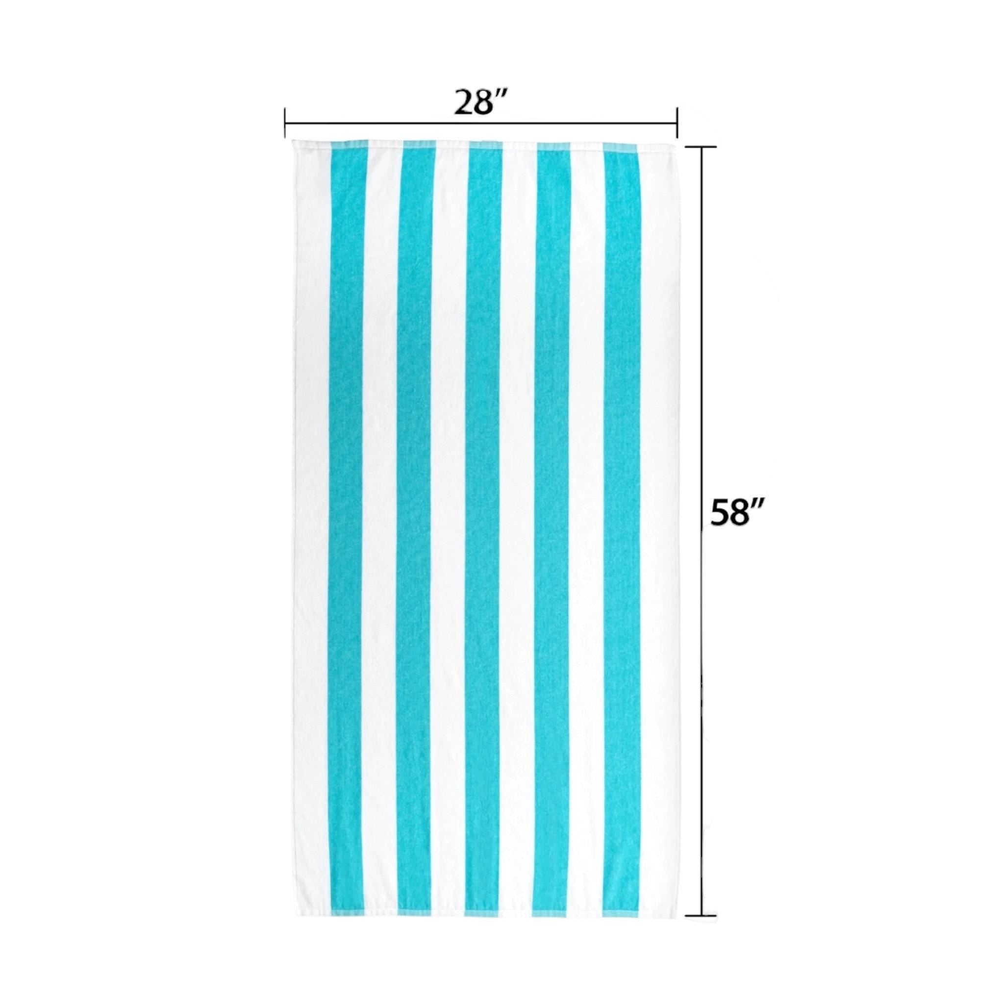 Personalized or Monogrammed Beach Towels  - Any Thread Color