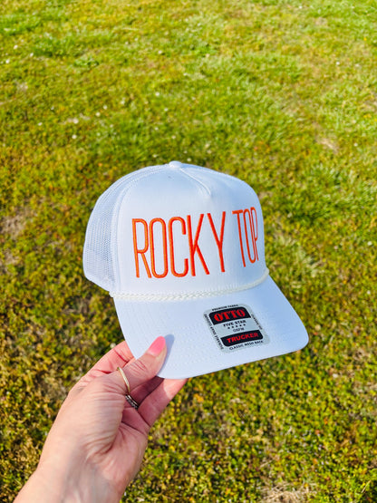 Custom - Any Team Any Color - Rocky Top SnapBack Trucker Hat Ball Cap
