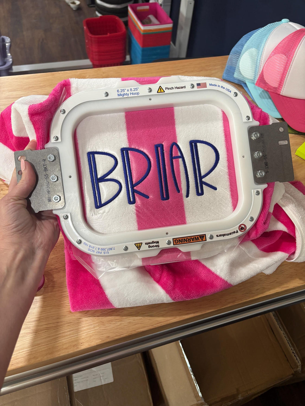 Personalized or Monogrammed Beach Towels  - Any Thread Color