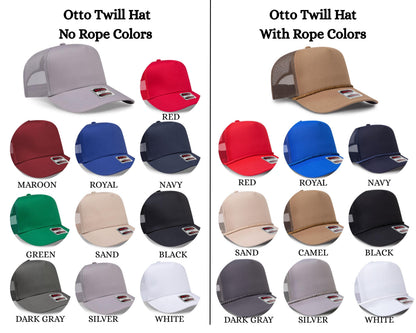 Well Sheeyit Custom Embroidered Trucker Snapback - Choose Hat Style, Color