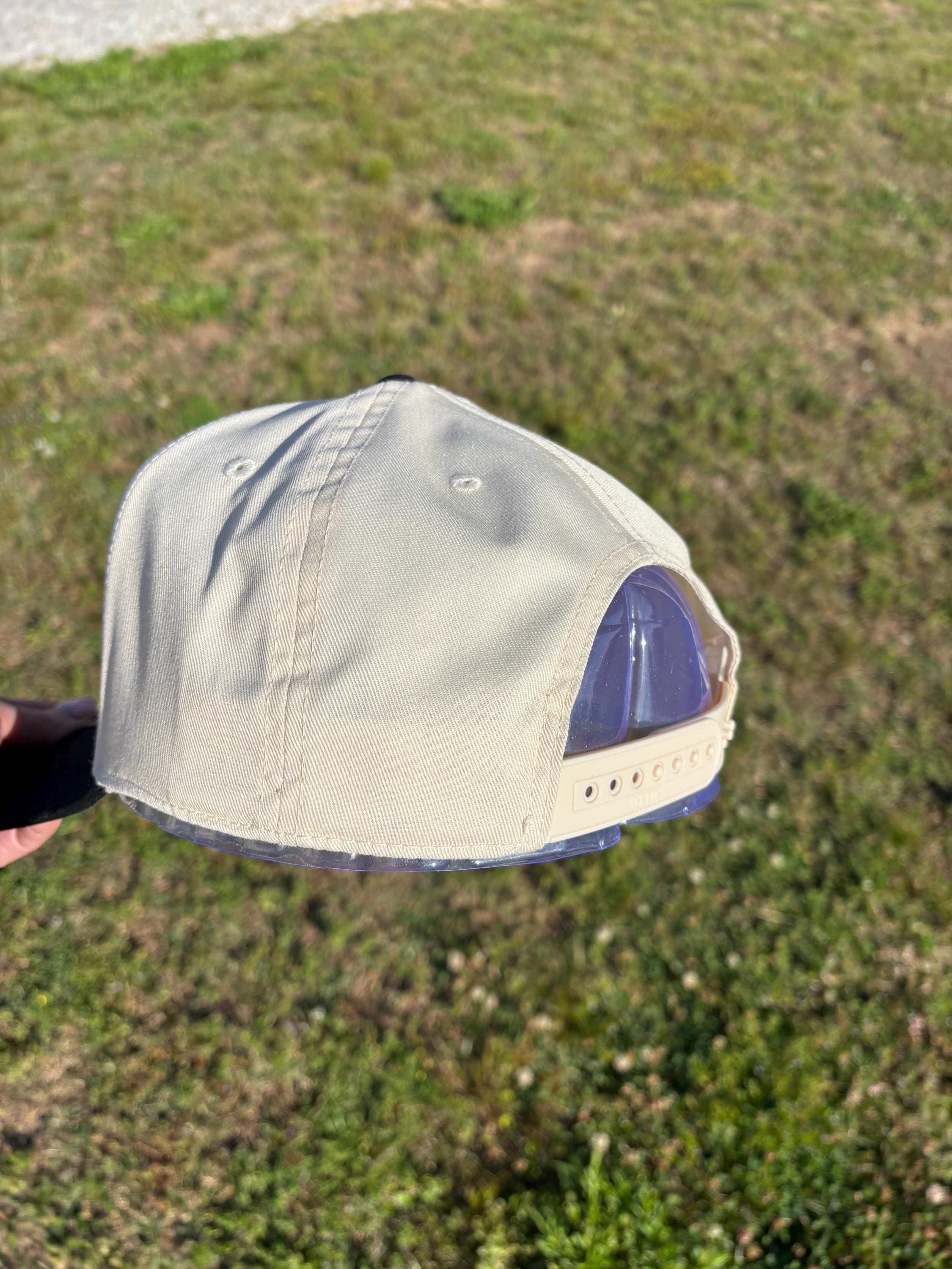 Rose Swag Hat Ball Cap with Adjustable Snap Back