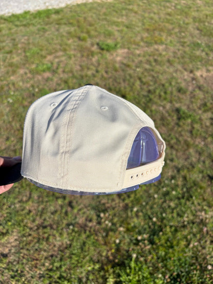 Rose Swag Hat Ball Cap with Adjustable Snap Back
