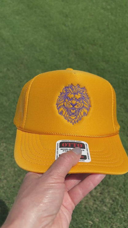 Custom Lion Head SnapBack Ball Cap