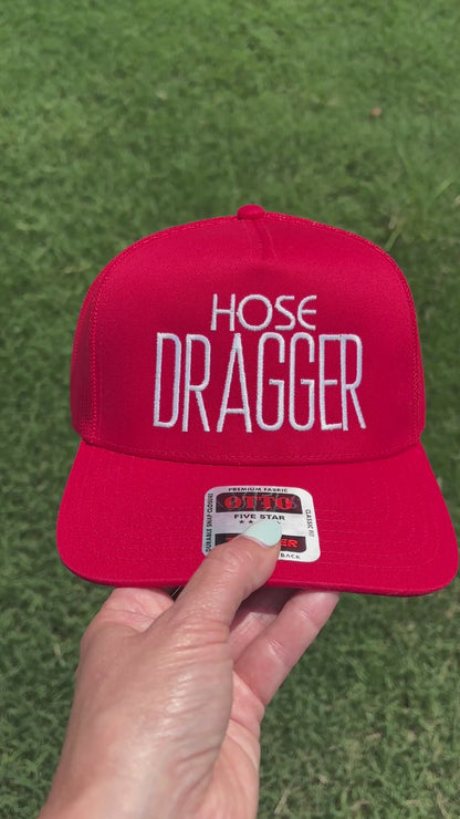Hose Dragger Custom Embroidered Trucker Hat